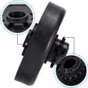 Go Kart Centrifugal Clutch 3/4 inch Bore 16 Tooth 16T 6.5HP #219 Chain 2100rpm Compatible with Mini Bike and Go Kart Racing