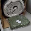 MAXYOYO 6" Extra Thick Futon Mattress Floor Mattress, Full Size Diamond Pattern Japanese Tatami Pad Roll Up Mat for Adults, Guest, Green