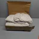 Love's cabin Twin Comforter Set Off White, 5 Pieces Twin Bed in a Bag, All Season Bedding Sets with 1 Comforter, 1 Flat Sheet, 1 Fitted Sheet, 1 Pillowcase and 1 Pillow Sham