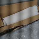 Pangda 2 Pcs 24 x 58'' Double Sided Fusible Foam Stabilizer Flex 2 Sided Flex Foam Stabilizer Soft and Reliable White Iron-on Non-Woven Fusible Interfacing for Sewing Tote Bags Purses Quilting