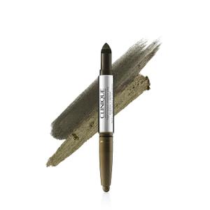 Clinique High Impact Shadow Play Shadow + Definer | Eyeliner + Eyeshadow | Crease Proof, Water Resistant + Safe For Sensitive Eyes, 06 Mixed Greens