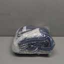 BSICPRO Bathroom Rugs and Mats Sets, 2 Piece Thick Absorbent Chenille Non Slip, Soft Shaggy Floor Mats, Machine Washable (Fog Blue, 20" x 47" Plus 16" x 24")