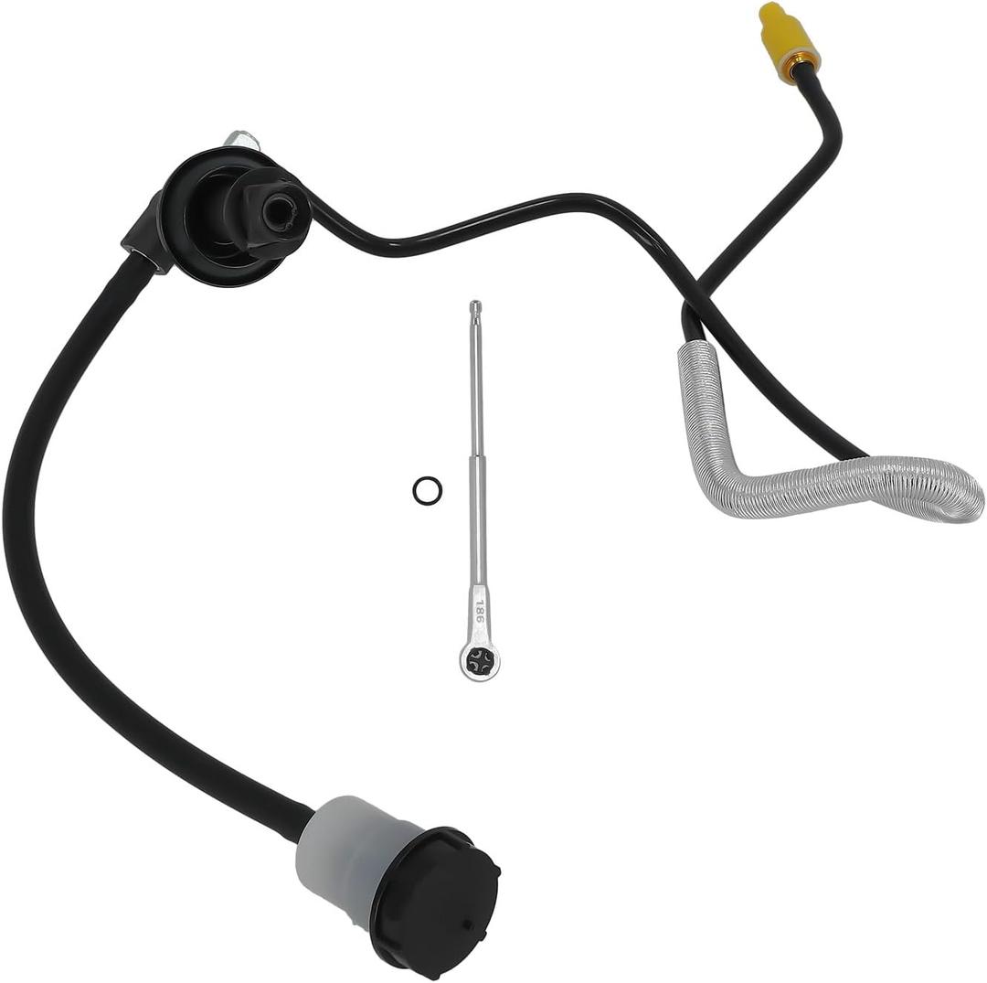 maXpeedingrods Pre-Filled Clutch Master Cylinder & Slave Cylinder Line Assembly for Ford Ranger 2.3L 2.5L 3.0L 1995-2011, for Mazda B2300 B2500 B3000 B4000 Navajo, CC649032, 07-141 07-140 PM0720