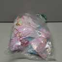 Realspring 15 Pcs Candy Christmas Bows Ornaments 6.3 Inch Large Pastel Christmas Tree Wreath Bows Pink White Blue Xmas Decoration for Xmas Tree Garland Wedding Home Holiday Indoor Outdoor Party Decor