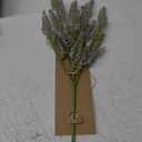 BARMI Artificial Flowers, 1Pc Artificial Flower Lavender Plants Outdoor Wedding Garden Home DIY Decoration Purple