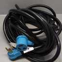 CircleCord UL Listed 3 Prong 50 Feet Dryer/EV Extension Cord, 30 Amp NEMA 10-30P/R, Suit for Level 2 EV Charging Such as Tesla Model 3/X/Y/S and 3 Prong Dryer, 125V/250V STW 10 Gauge