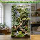 BABORUI Jumping Spider Accessories, Magnetic Cloud Platforms for Climbing Resting, Jumping Spider Enclosure Accessories for Natural Habitat Setup (Cloud)