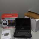GPX PDB1077B 10in Bt Portable DVD Player Wl Perp Bt Headphones