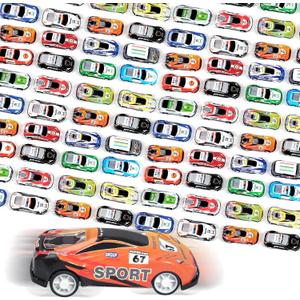 240 Pcs Mini Pull Back Cars Toy Cars Bulk Kids Pull Back Cars Party Favors Fun Goodie Bag Stuffers Metal Race Vehicles Classroom Prizes for Boys Girls Birthday Supplies