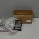 Sponge Holder for Kitchen Sink Caddy,Sink Caddy Organizers with Stone Drying Tray, Kitchen Organizer for Sponges, Soap, 9.7" x 4.2"x 3.2" Home Decor Storage and Organization,1PCS Black