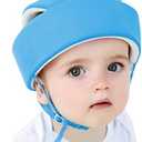 Ocanoiy Baby Safety Helmet Toddler Children Headguard Infant Head Cushion Protective Harnesses Cap Soft Adjustable Kid Safety Hat Head Protector (Blue)