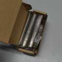 3 Pack Heavy Duty Satin Nickel Door Hinges 4 Inch Square Rounded and 5/8" Radius Corners Interior or Exterior Residential Door Hardware