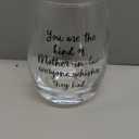 LUKGOSHP Gifts for Boyfriends Mom,Christmas Gift for Mother in Law,Birthday,Mothers Day,Appreciation Gift For Mom of Partner,15 Oz Wine Glass