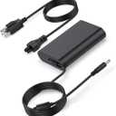65W 45W Laptop Charger for Dell Latitude 3301 3390 3400 3410 3420 3490 3500 3510 3520 3530 3550, for Inspiron 13 14 15 16 17 3000 5000 7000, 4.5mm Tip with 7.4mm Converter