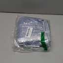 Cleanbear Hand Towels for Bathroom with Decorative Herringbone Stripes, 100% Cotton, 13 x 28 Inches, Light Blue, 2 Pack