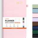 SUNEE 2026-2027 Pocket Weekly Planner for Purse 3.5" x 6" - 12 Month (July 2026 - June 2027) Academic Year Calendar, Pocket Size Planner, Hardcover, Note, 100 GSM Paper, Pink