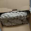 BATTILO HOME Beige Faux Fur Throw Blanket for Bed, Large Double Side Reversible Ruched Rabbit Fur Blanket for Couch, Living Room, Soft Warm Mink Cozy Blanket, 60x80 Inch (Tan)