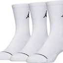 Jordan Jumpman Crew Socks (3 Pack) (Large) Unisex