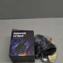 CVS18 CV Boot Split Constant Velocity Joint Gaiter Boot Replacement Kit, Includes 2 Stainless Steel CV Boot Clamp, Black