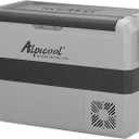 Alpicool T50 Dual Temperature Control 12 Volt Refrigerator 53 Quart Portable Car Fridge Freezer (-4F~68F) for Truck, RV, Boat, Camping and Travel