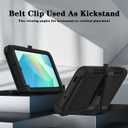 for Samsung Galaxy A16 5G Case with 2 Pack Screen Protector, Belt Clip Holster Kickstand Rugged Full-Body Heavy Duty Protection Military Grade Shockproof Cell Phone Cover (Black)