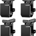 Gun Wall Mount for 223/5.56 Rifle Wall Rack Runner Mount with Strong and Solid PA Material& Frosting Treatment Display Storage Organization System Withstand 300Lbs of Tension