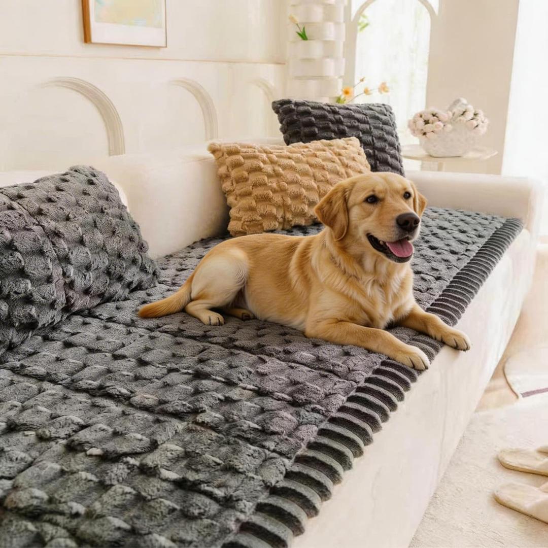 Pet Couch Cover for Dogs Washable Pet-Friendly Dog Sofa Protector for Furniture Boho Pets Mat for Couches and Sofas