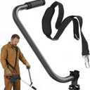 SporGain Upgraded Weed Eater Handle, Ergonomic Trimmer Handle Extension with Adjustable Shoulder Strap, Weedeater Handle with Bracket Clamp, Trimmer Grip for Trimming, Lawn Care and Landscaping