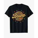 Vintage Bruno Personalized Name I Love Bruno 70's 80's Retro T-Shirt Size S