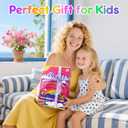 JMMICO 6 Packs Rainbow Scratch Notebook, Goodie Bags Stuffers for Kid, Scratch Art for Kids with Reusable Cleaner Tool, Arts and Crafts for Kids 4-8-12, Gifts for 4 5 6 7 8 9 Year Old Girl Boy