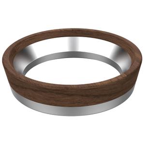 SOOTOZY 54mm Espresso Dosing Funnel for Breville 54mm Portafilters, Aluminum Magnetic Coffee Dosing Portafilter Funnel Ring Compatible with Breville 54mm Portafilters, Espresso Accessories Tool(Walnut)