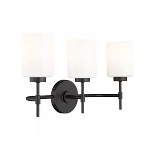 Millennium Lighting Keylee 22 in. 3-Light Matte Black Vanity Light