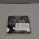 VGOODALL 24PCS Thank You Gift Bags, 4.5x3.9x1.8Inches Mini Party Favor Bags Black Treat Boxes with Bow Ribbon for Wedding Bridal Baby Shower Birthday Party