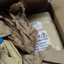 ColourTree 14' x 14' x 14' Beige Sun Shade Sail Triangle CTSLT14 - Canopy Mesh Fabric UV Block UPF50 - Commercial Heavy Duty - 190 GSM  2 Pack