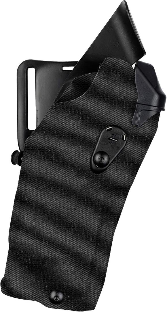 Safariland 6390RDS Level One Retention Duty Holster, Red Dot Sight Compatible, Cordura Black, Right Hand, Fits: Glock 19/23 Surefire X300U, GLOCK 19MOS X300U