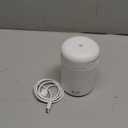 Portable Mini Humidifier, Colorful, Cool Mist, USB Powered. Perfect for Bedroom, Office & Car (300ml, White)