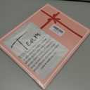 SRADMO Team Gifts: Inspirational Picture Frame - Team Definition 10x8 inch Wooden Tabletop Photo Frame