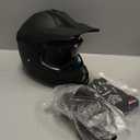 Youth Dirt Bike Helmet DOT Certified - Full Face Motorcycle Helmet for Off-Road, ATV, Street Riding, Includes Adjustable Goggles & Protective Gloves