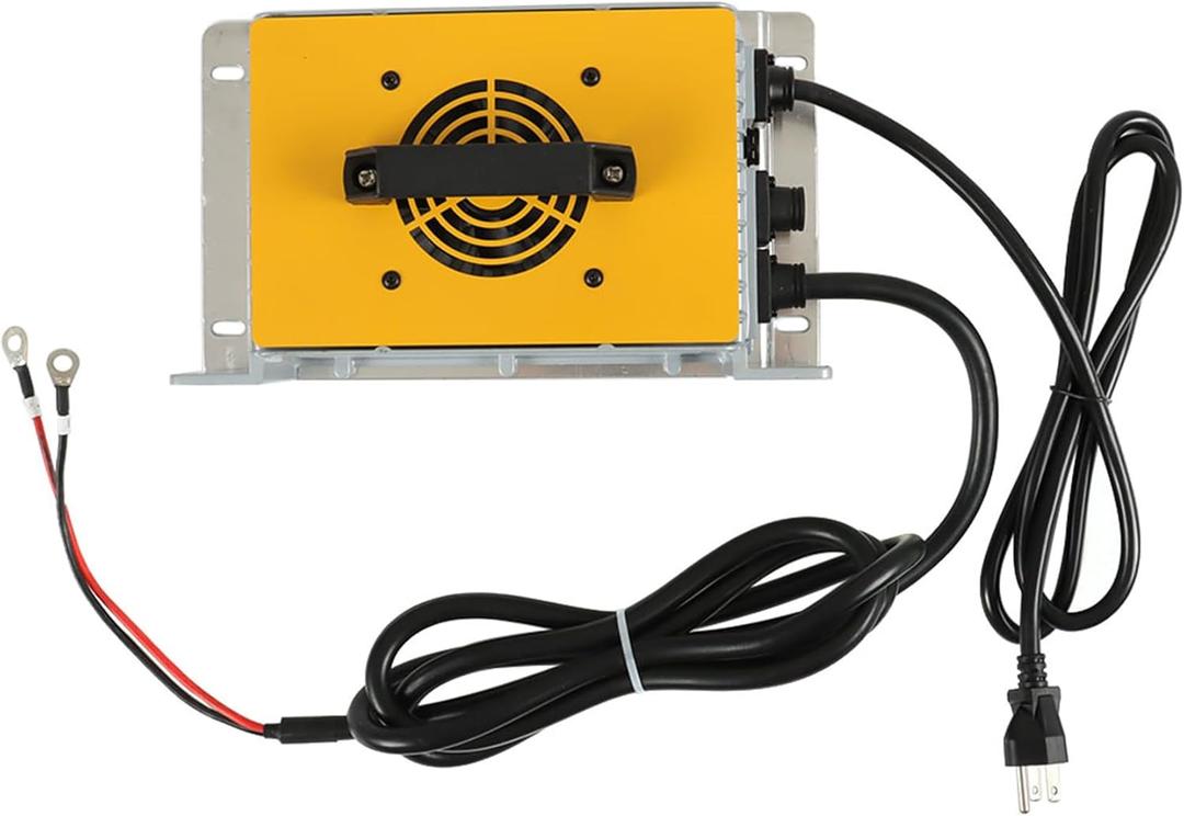 58.4Volt 30Amp Lithium Battery Charger Max30A 110/220 VAC Replacement for EZGO Club Car Yamaha Golf Cart Onboard Manual Conversion