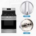 5304502763 Stove Knobs Replacement for Frigidaire Stove Replaces PS11724147 AP5984069 - Only Compatible with Frigidaire Gas Range/Oven/Stove Knobs 5 Pack