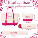 4Pcs Mahjong Tile Bag Set for American Mahjong,Racks, Mat, Pattern
