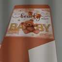 Fuutreo 51 Pcs Bear Diaper Raffle Tickets with Diaper Raffle Card Box for Baby Shower Decor Balloon Themed Baby Shower Decorations for Games Prizes Gender Reveal Party Supplies