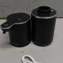 OHIFAST Automatic Foaming Soap Dispenser Touchless, USB Rechargeable Smart Hand Soap Dispenser, 6-Level Adjustable, 12.8oz/380mL, Compatible with Thick Thin Dish Soap for Bathroom Kitchen-Black