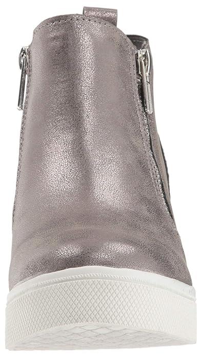 Madden Girl Kids' Jwedgie Sneaker  Pewter 13
