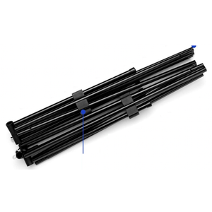 BAGAIL Badminton Net Poles, Foldable 14ft