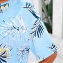 PRETTYGARDEN Summer Leopard Print Tops for Women Short Sleeve Crew Neck Floral T Shirts Casual Blouses (S)