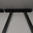 TENGCHANG 2 PCS 28'' Industry Trapezoid Dinning Table Legs Metal Steel Desk Legs DIY Furniture