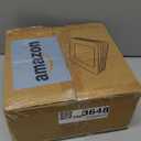 vicrays Ceramic Square Plates Set of 6 - Porcelain 8 inch Dinner Plates for Salad Dessert Appetizer Bread - Microwave Oven and Dishwasher Safe - Blue