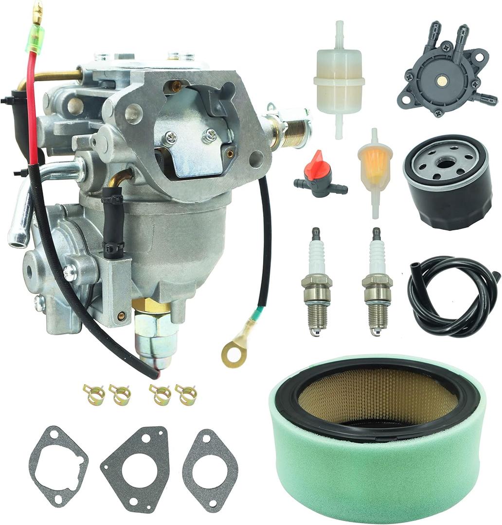 Carburetor For Kohler CV730 S CV740 S 25HP 27HP Engine 24853102-S Tractor Carb with Air filter Tune-Up kit