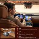 4 in 1 Wireless CarPlay Adapter with Screen Mirroring Supports Apple CarPlay & Android Auto & AirPlay & MirrorLink, 2026 Upgraded screen mirroring dongle for car, USB-A/USB-C Connection, Plug & Play
